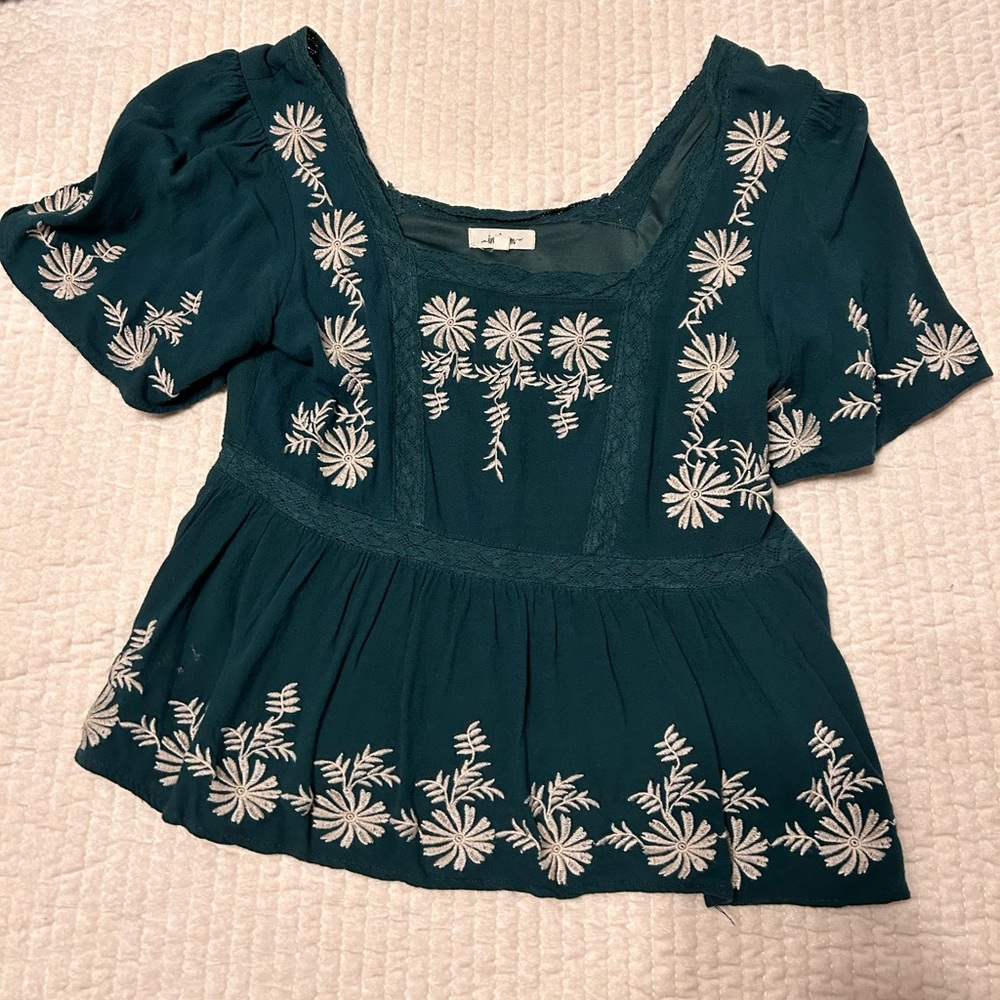 Embroidered blouse